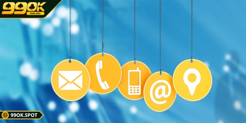 Ban nên liên hệ 99OK qua Email khi cần